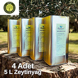 4 Adet 5 L.I. Zeytinyağ